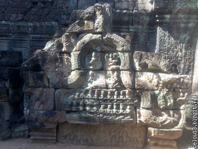 Sculpture au Ta Som Temple