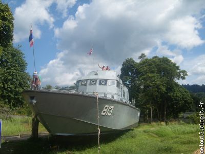 Au memorial du Tsunami a Khao Lak