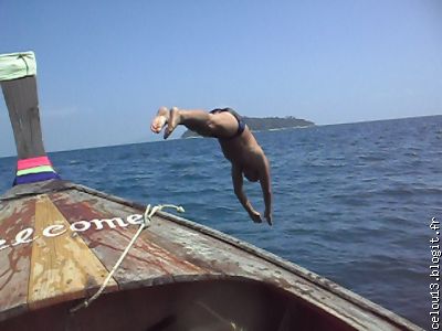 Et y a même de GROS poisson volant