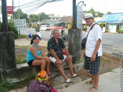 En attente du minibus