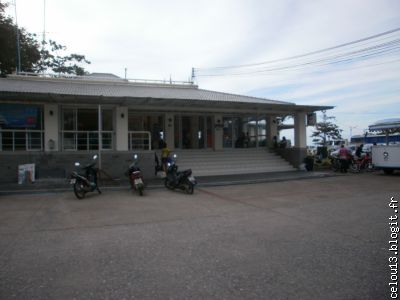 La salle d attente de l embarcadere