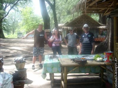 Le resto sur la plage deNai Yang