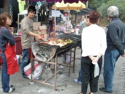 Aprés l'éffort .....le BBQ