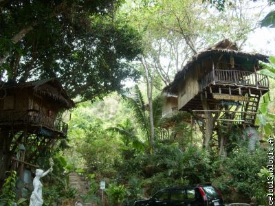 Les cabanes perchées coté Est