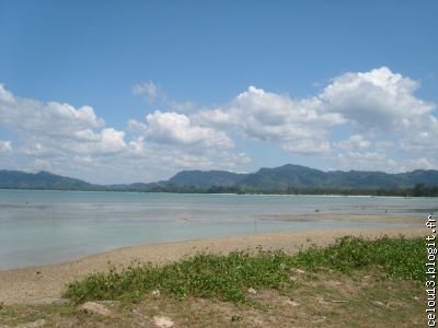 Vue sur les plages de Khao Lak depuis Pakarang Cape