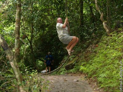 Tarzan ??  il est passer juste devant nous ....la preuve