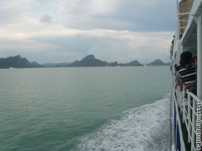 Les iles et ilots entre Samui et Surat Thani