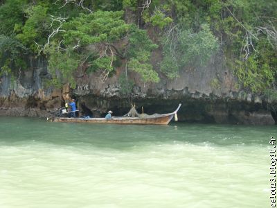 Un bon vieux pêcheur sur le parcours