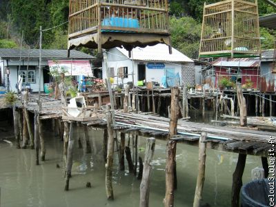 Certaines "rues " en bois