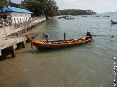 L embarcadere et le bateau